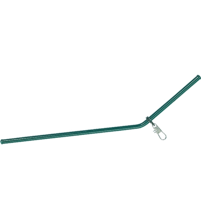 RURKA ANTYSPLĄTANIOWA WYGIĘTA ZIELONA 22CM